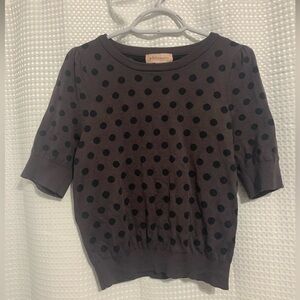 Philosophy Polka Dot Sweater